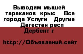 Выводим мышей ,тараканов, крыс. - Все города Услуги » Другие   . Дагестан респ.,Дербент г.